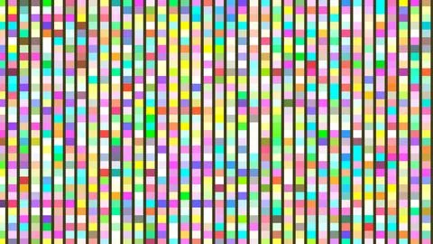 8K Abstract 3D Render with Striped Geometric Shapes Illustrazione stock