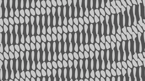 8K Abstract 3D Render with Striped Geometric Shapes Stock Illustration