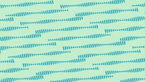 8K Abstract 3D Render with Striped Geometric Shapes Stock Illustration