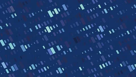 8K Abstract 3D Render with Striped Geometric Shapes Stock Illustration