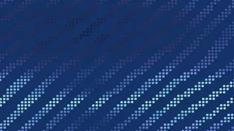 8K Abstract 3D Render with Striped Geometric Shapes Stock Illustration