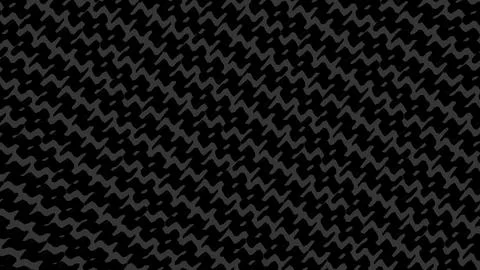 8K Abstract 3D Render with Striped Geometric Shapes Illustrazione stock