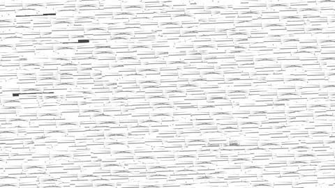 8K Abstract 3D Render with Striped Geometric Shapes Stock Illustration