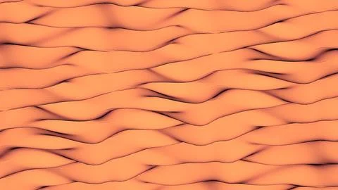 8K Abstract 3D Render with Striped Geometric Shapes Stock Illustration