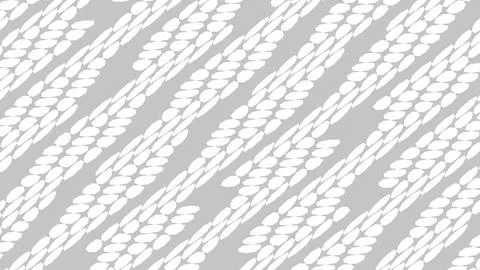 8K Abstract 3D Render with Striped Geometric Shapes Stock Illustration