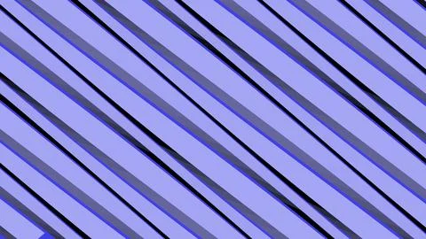 8K Abstract 3D Render with Striped Geometric Shapes Stock Illustration