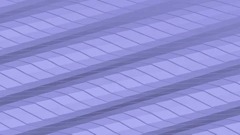 8K Abstract 3D Render with Striped Geometric Shapes Stock Illustration
