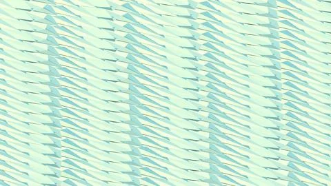 8K Abstract 3D Render with Striped Geometric Shapes Stock Illustration