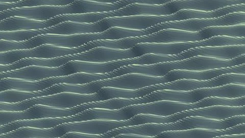 8K Abstract 3D Render with Striped Geometric Shapes Illustrazione stock