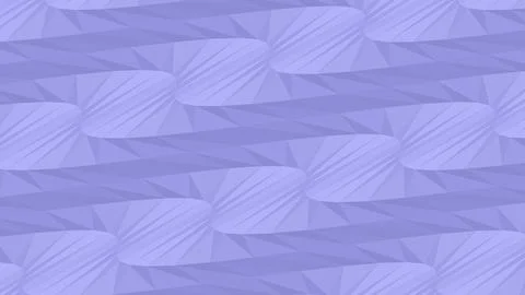 8K Abstract 3D Render with Striped Geometric Shapes Stock Illustration