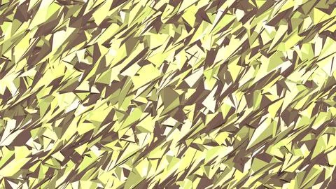 8K Abstract 3D Render with Striped Geometric Shapes Stock Illustration