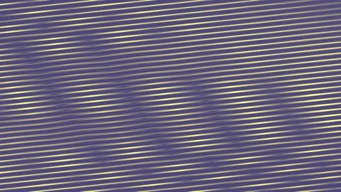8K Abstract 3D Render with Striped Geometric Shapes Illustrazione stock