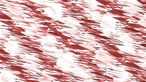 8K Abstract 3D Render with Striped Geometric Shapes Stock Illustration
