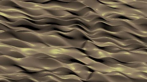 8K Abstract 3D Render with Striped Geometric Shapes Stock Illustration
