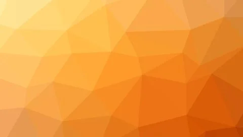 8K Abstract Triangle Polygon Orange Background Illustrazione stock