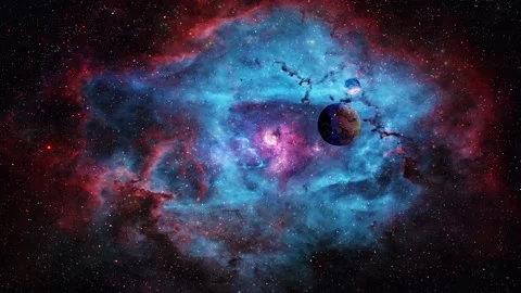 8K Amazing deep space flight Stock Footage 121114264