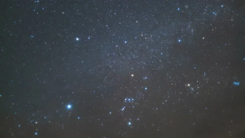 8K Astro Timelapse Tracking Shot of Geminids Meteor Shower in Death Valley Stock Footage 113710094