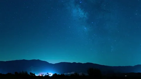 8K Astrophotography Milky Way Galaxy 35m... | Stock Video | Pond5