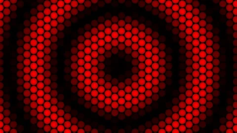 8K Background with Red and Black Circles, Exclusive, 3D Render Stock Footage 272249471