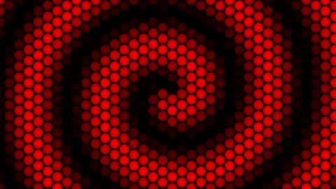 8K Background with Red and Black Spirals, Exclusive, 3D Render Stock Footage 272249473