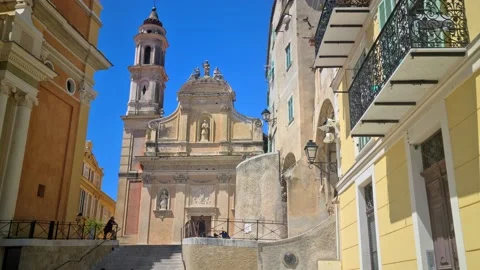 8K Chapel Immaculate Conception In Menton Stock Footage 157207503