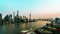 8K: China Shanghai, Day to Night, Shanghai Skyline, TimeLapse. 4k or 4k+ Resolution