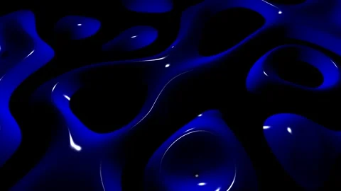 8K Dark Background with Blue Spots, Exclusive, 3D Render, Reflection Stock Footage 272408538