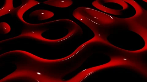 8K Dark Background with Red Spots, Reflection, Exclusive, 3D Render Stock Footage 272408008