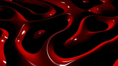 8K Dark Background with Red Spots, Exclusive, Reflection, 3D Render Stock Footage 272408026