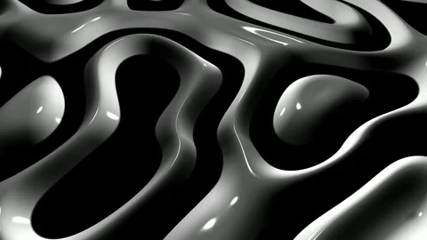 8K Dark Background with White Spots, Exclusive, Reflection, 3D Render Stock Footage 272635943