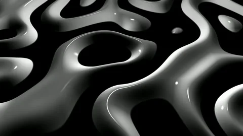 8K Dark Background with White Spots, 3D Render, Exclusive, Reflection Stock Footage 272636074