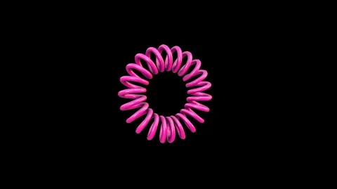 8K electronic microscope animation of Coronavirus disease COVID-19 Stock-Footage 125905784