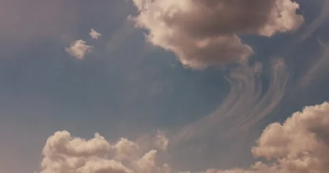 8K Epic Beautiful Cloud Timelapse Video stock 242531854