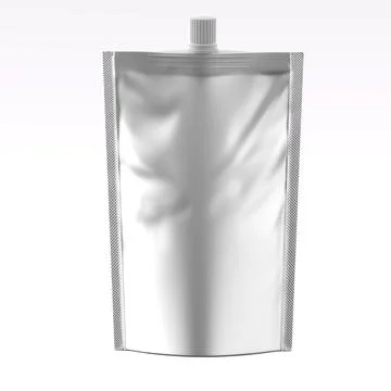 8k foil doypack Stock Illustration