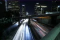 8K Freeway Traffic Time Lapse 07 LA Downtown 4k or 4k+ Resolution