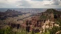 8K Grand Canyon North Rim Time Lapse Thunder Storm Clouds Tilt Up 4k or 4k+ Resolution