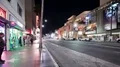 8K Hollywood Blvd 3 Axis Dolly Time Lapse Shot of Walk of Fame 4k or 4k+ Resolution