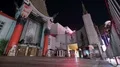 8K Hollywood Chinese Theater 3 Axis Dolly Time Lapse Shot of Handprints 4k or 4k+ Resolution