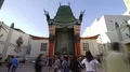 8K Hollywood Chinese Theater Time Lapse of tourists taking picture on Handprints 4k or 4k+ Resolution