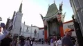 8K Hollywood Chinese Theater Time Lapse Tourists Walking 4k or 4k+ Resolution