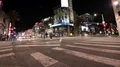 8K Hollywood Highland Scramble Crosswalk Time Lapse of Tourists and Car Traffic 4k or 4k+ Resolution