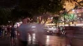 8K Las Vegas Strip Time Lapse of Busy Traffic and Crowds Walking at Paris Hotel 4k or 4k+ Resolution