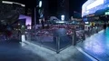 8K Las Vegas Strip Time Lapse of Busy Intersection Traffic and Crowds on Bridges 4k or 4k+ Resolution