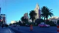 8K Las Vegas Strip Time Lapse Sunrise Shot of Traffic and Casino Hotels 4k or 4k+ Resolution