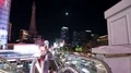 8K Las Vegas Strip Time Lapse of Tourists moving down escalaters at Paris Hotel 4k or 4k+ Resolution