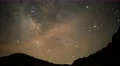 8K Milky Way Aquarids Meteor Shower Canyon 03 Time Lapse 4k or 4k+ Resolution