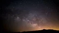 8K Milky Way Galaxy in Spring Sky Time Lapse Stars and Meteors 4k or 4k+ Resolution
