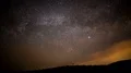 8K Milky Way Galaxy in Spring Sky Time Lapse Stars and Meteors 4k or 4k+ Resolution