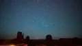 8K Monument Valley Orionids Meteor Shower & Milky Way Galaxy 4k or 4k+ Resolution