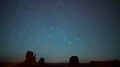 8K Monument Valley Orionids Meteor Shower & Milky Way 4k or 4k+ Resolution